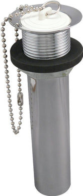 Plumb Pak PP820-75 Lavatory Plug, Brass/Rubber, Chrome